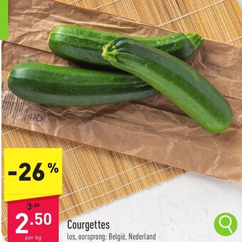 ALDI Courgettes aanbieding