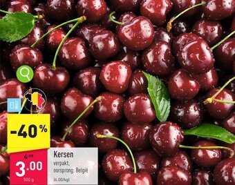 ALDI Kersen 500g aanbieding