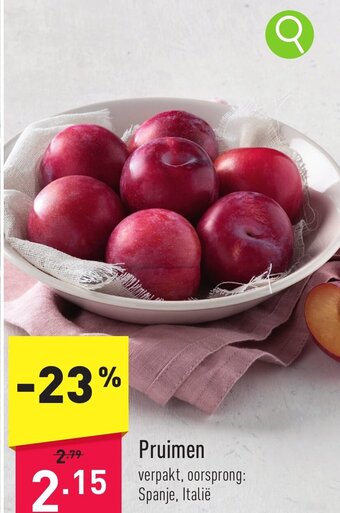 ALDI Pruimen 750g aanbieding