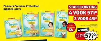 Pampers premium protection bigpack luiers