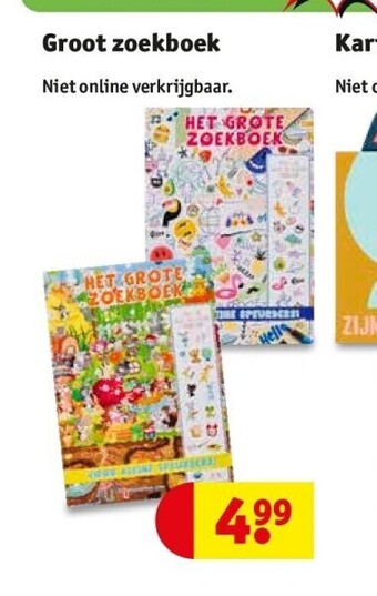 Kruidvat Groot zoekboek aanbieding