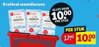 Kruidvat Kruidvat maandlenzen aanbieding