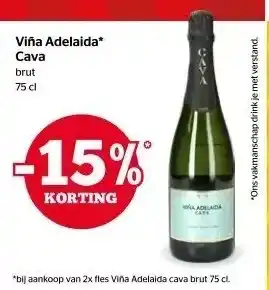 Viña adelaida cava brut 75 cl
