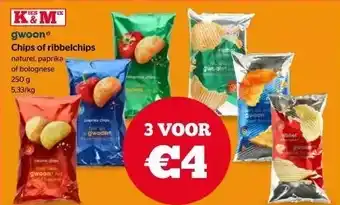 Spar Chips of ribbelchips aanbieding