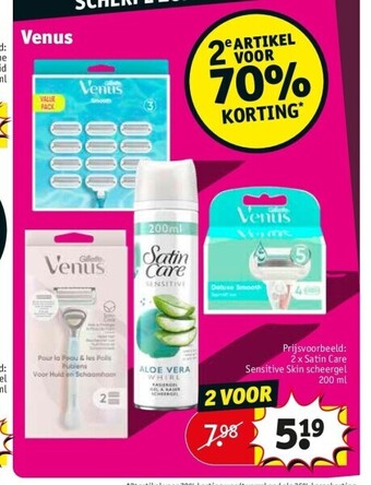 Kruidvat Venus aanbieding