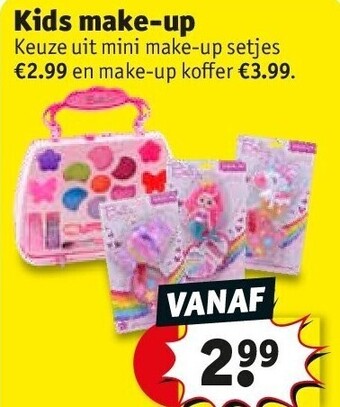 Kruidvat Kids make-up aanbieding