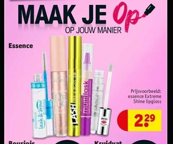 Kruidvat Essence aanbieding