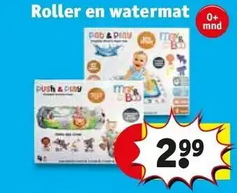 Kruidvat Roller en watermat aanbieding