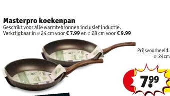 Kruidvat Masterpro koekenpan aanbieding