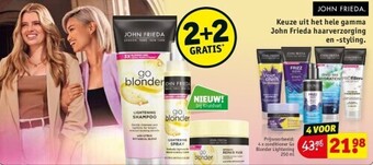 Kruidvat Conditioner go blonder lightening 250 ml aanbieding