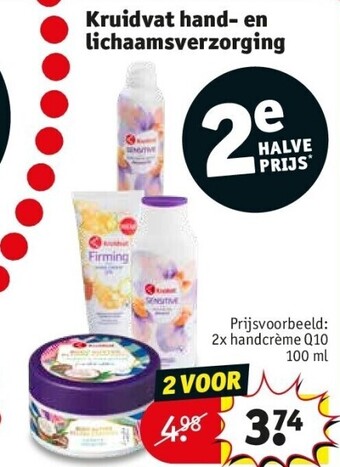 Kruidvat Kruidvat hand- en lichaamsverzorging aanbieding