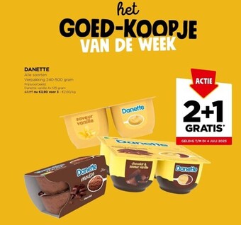 Jumbo Danette aanbieding