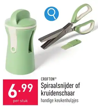 CROFTONⓇ Spiraalsnijder of kruidenschaar
