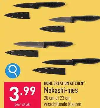 ALDI HOME CREATION KITCHENⓇ Makashi-mes aanbieding
