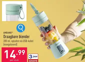 ALDI AMBIANOⓇ Draagbare blender 380 ml aanbieding