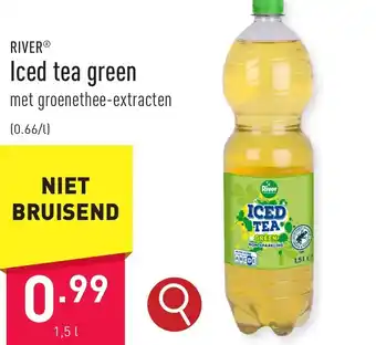 ALDI RIVERⓇ Iced tea green 1.5: aanbieding
