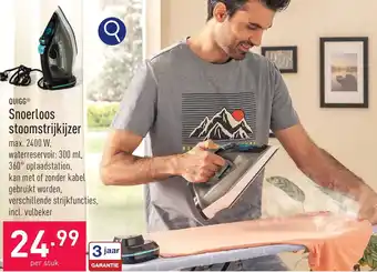 ALDI QUIGGⓇ Snoerloos stoomstrijkijzer 2400W aanbieding