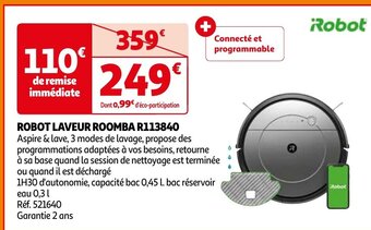 ROBOT LAVEUR ROOMBA R113840