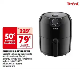 Auchan TEFAL FRITEUSE AIR FRYER aanbieding
