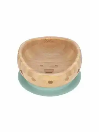 Multi bazar Lassig Kommetje Bamboo/Hout Little Chums Dog Met Zuignap/Silicone aanbieding