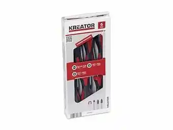 Multi bazar Kreator Krt400001 6 Dlg Schr.Dr.Set Pl/Ph/Pz aanbieding