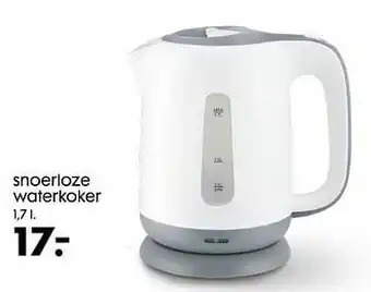 Snoerloze waterkoker