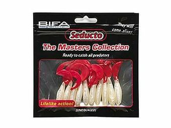 Multi bazar 10 Seducto Swim Tail 3,5 Cm * White aanbieding