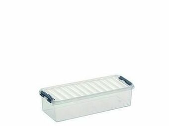 Multi bazar Q-Line Opbergbox 3.5 L Transp/Metaal aanbieding