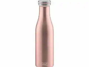 Multi bazar Lurch Dubbelwandige Isoleerfles Uit Rvs Roze 500Ml aanbieding
