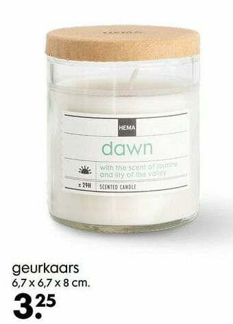 HEMA Geurkaars aanbieding