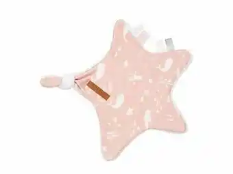 Multi bazar Little Dutch Knuffeldoekje Ster Ocean Pink aanbieding