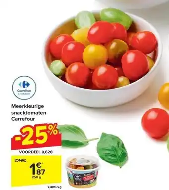 Meerkleurige snacktomaten