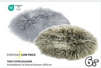 Jysk Taks stoelkussen aanbieding