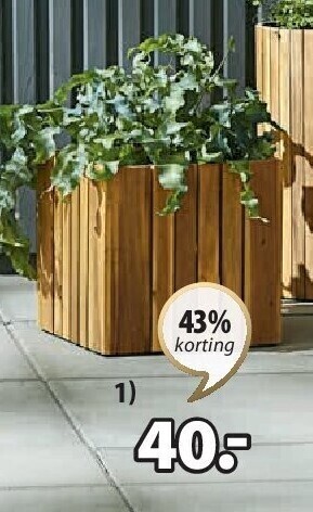Jysk Myrhauk bloembak aanbieding