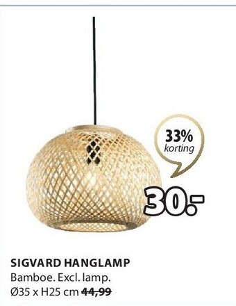 Sigvard hanglamp