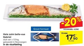 Hele zalm belle-vue gabriel