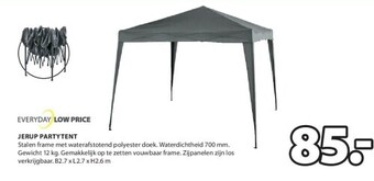 Jysk Jerup partytent aanbieding