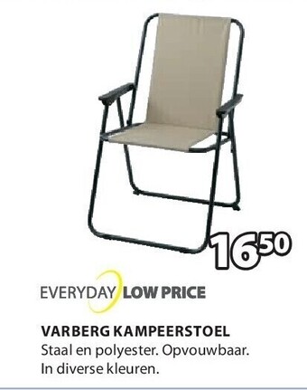 Varberg kampeerstoel
