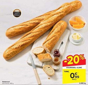 Carrefour Stokbrood aanbieding