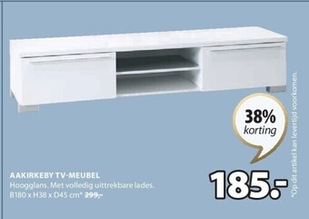 Jysk Aakirkeby tv-meubel aanbieding