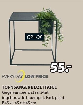 Jysk Tornsanger bijzettafel aanbieding