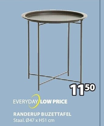 Jysk Randerup bijzettafel aanbieding