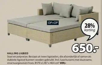 Jysk Halling ligbed aanbieding