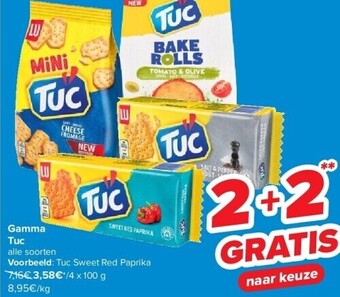 Carrefour Gamma tuc aanbieding