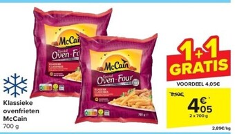 Carrefour Klassieke ovenfrieten mccain aanbieding