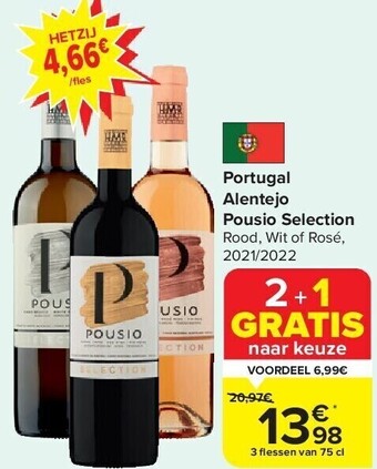 Carrefour Portugal alentejo pousio selection aanbieding