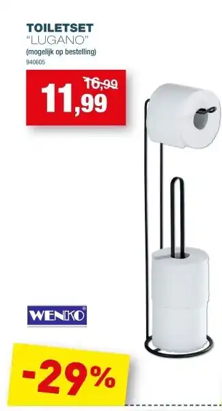 Hubo Toiletset “lugano” aanbieding