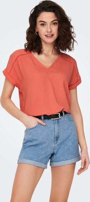 Bol.com Jdy jdyrachel s/s top wvn dames t-shirt - maat 40 aanbieding