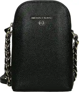 Bol.com Michael kors crossbodytas jet set leer - zwart aanbieding