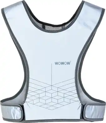 Bol.com Wowow - nova jacket volledig reflecterende stof - m - running jacket aanbieding